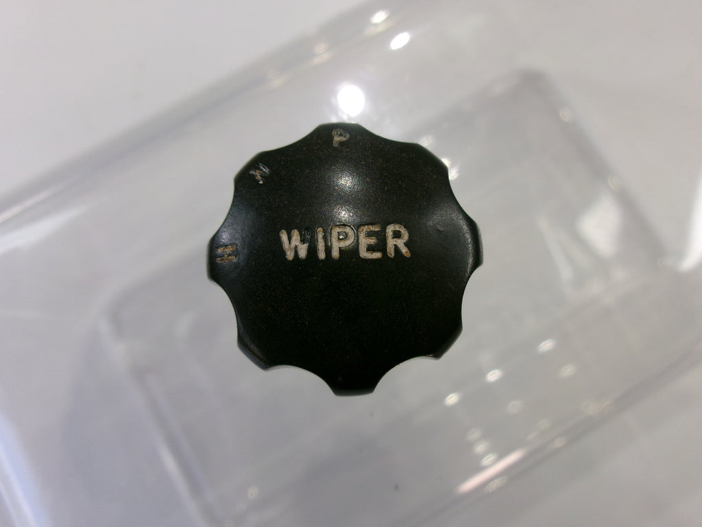 NOS Lucas H-N-P Brown Wiper Knob for XK140 Jaguar - Bluemoon Classic Parts