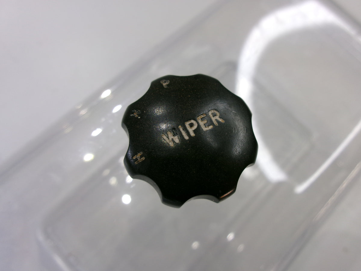 NOS Lucas H-N-P Brown Wiper Knob for XK140 Jaguar - Bluemoon Classic Parts