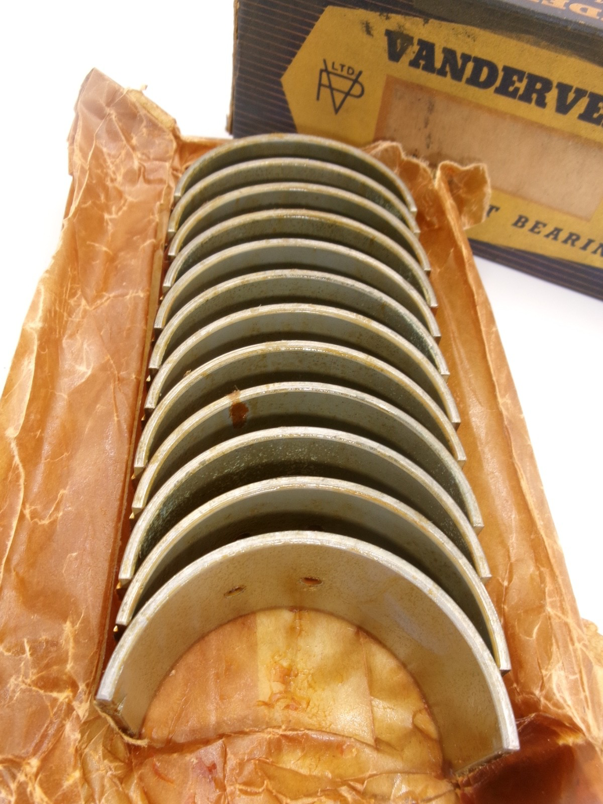 NOS 1951 on Bedford 7 TON 'S' Series SSB SST SL SLC CONROD Bearings .040" over - Bluemoon Classic Parts