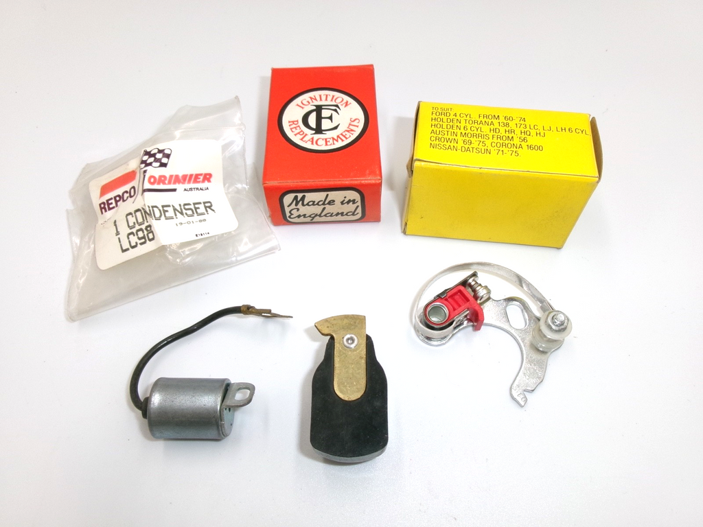 Ford Anglia IGNITION TUNE UP KIT 1960-1967 Ford 4 cyl Anglia Consul Cortina - Bluemoon Classic Parts