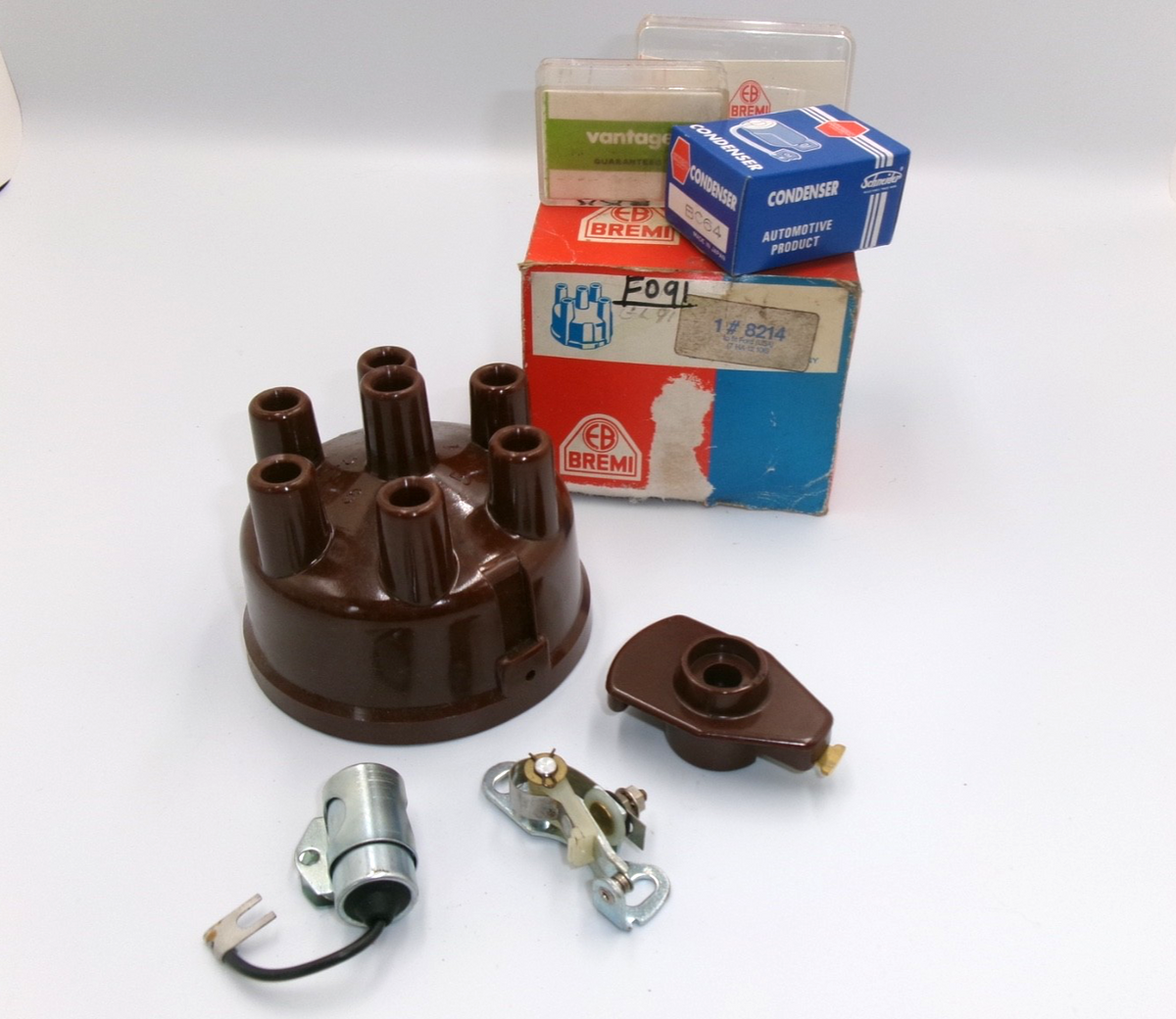 Ford XK-XR IGNITION KIT suits XK XL XM XP XR 144 6cyl NOS LUCAS System IGNITION KIT - Bluemoon Classic Parts